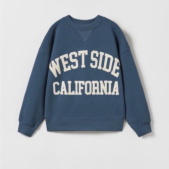 Kids blue pullover - Picture 1 of 2